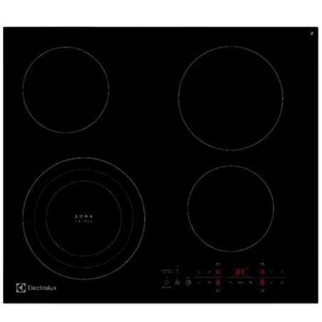 Frigidaire plantilla eléctrica vidrio 24" empotrable 4 quemadores ETEF24F7ESB