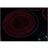 Frigidaire plantilla eléctrica vidrio 24" empotrable 4 quemadores ETEF24F7ESB