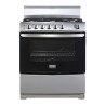 Frigidaire cocina de gas 30" 6 quemadores silver FKGH30C3MDQG