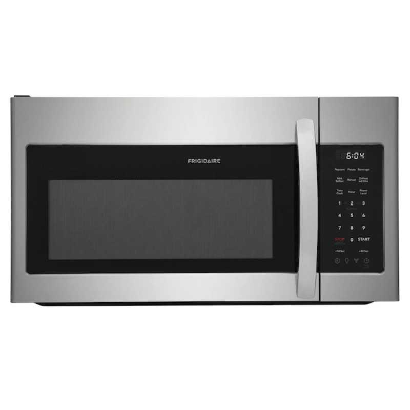 Frigidaire Microondas  de 1.8 pies cúbicos sobre la estufa FMOS1846BS