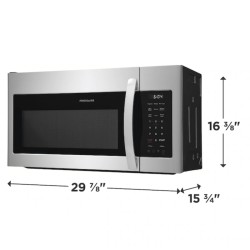Frigidaire Microondas  de 1.8 pies cúbicos sobre la estufa FMOS1846BS