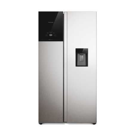 Frigidaire Refrigerador Side by Side de 19 pies Inverter con dispensador Plateado FRS19F3N5BI