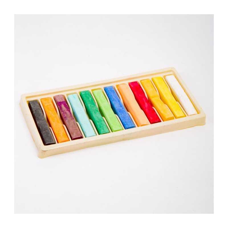 Azor tizas pastel seca 12 unidades colores surtidos 309DAD0500