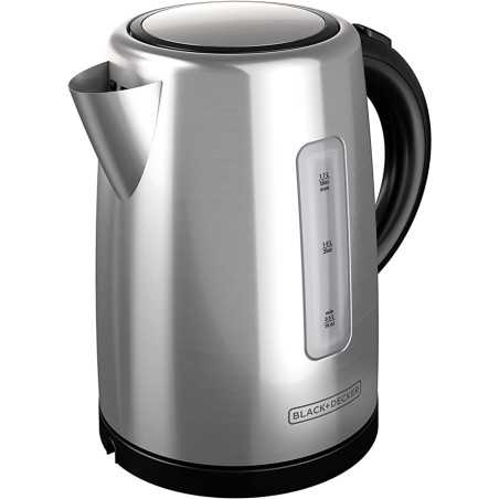Black + Decker hervidor 1.7L inox alambrico KE2000SD