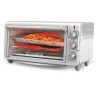 Black + Decker Horno Tostador con Freidora de Aire 8 rebanadas inox TO3265xSS-LA