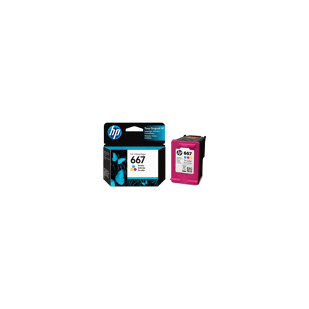 HP cartucho HP 667 tricolor 3YM78Al