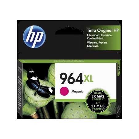 HP cartucho tinta 964XL magenta alto rendimiento  3JA55AL
