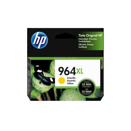 HP cartucho tinta 964XL amarillo alto rendimiento  3JA56AL