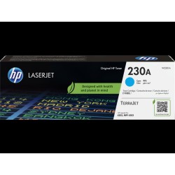 HP toner cian 230A 1800pgs W2301A