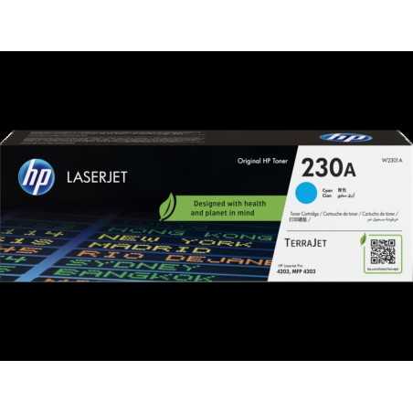 HP toner cian 230A 1800pgs W2301A