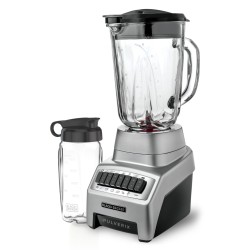 Black + decker licuadora pulverix 12 veloc 700w plata +vaso personal BL1140MS