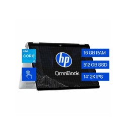 HP  OmniBook 5 Flip 14",i5-1334U,16GB,512GB,Win11  BM2M5LA