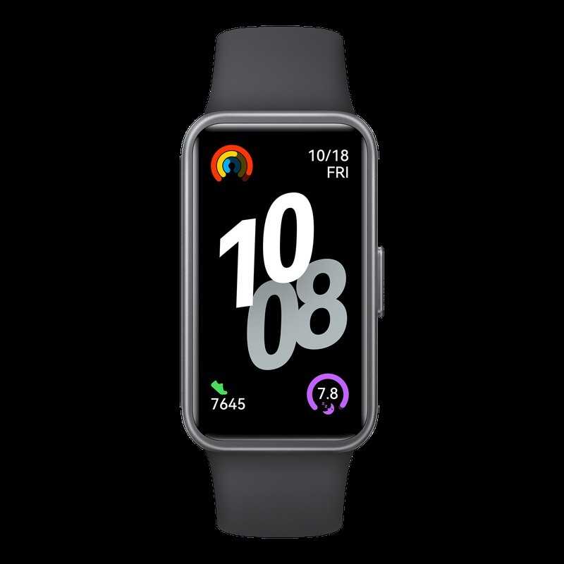 Huawei Band 10 cuerpo plástico negro 55020EES
