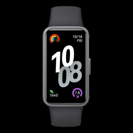Huawei Band 10 cuerpo plástico negro 55020EES
