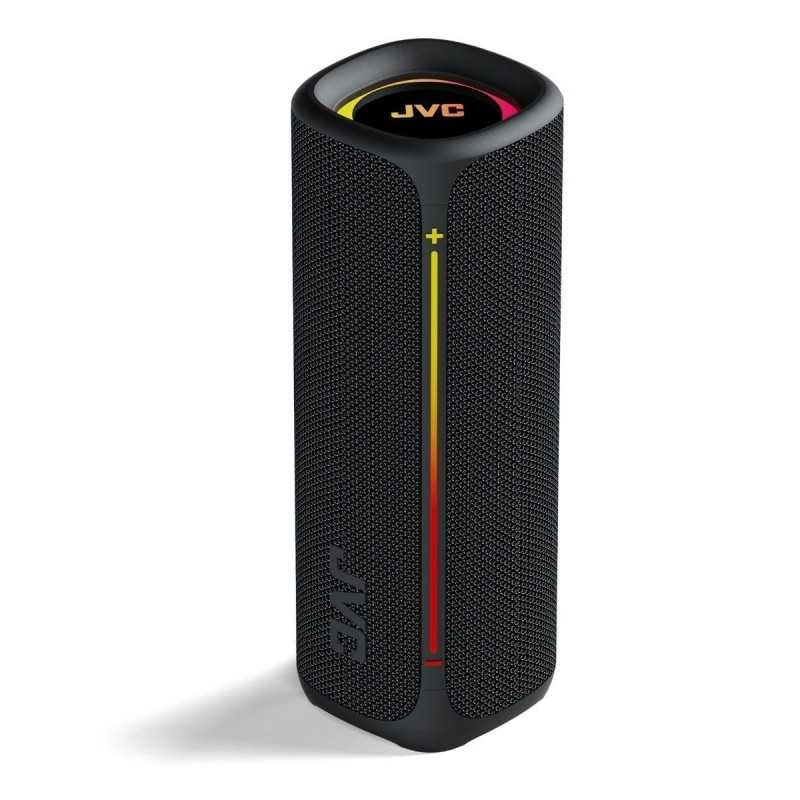 JVC audio portable bluetooth 5.4 45W 20W RMS / Bluetooth luces de ambiente color negro - XS-KY3115B