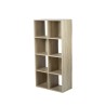 Kenneth Cole librero cubo unit color roble W61.5 x H122.5 x D29.5 cm-KCWD2022052-O