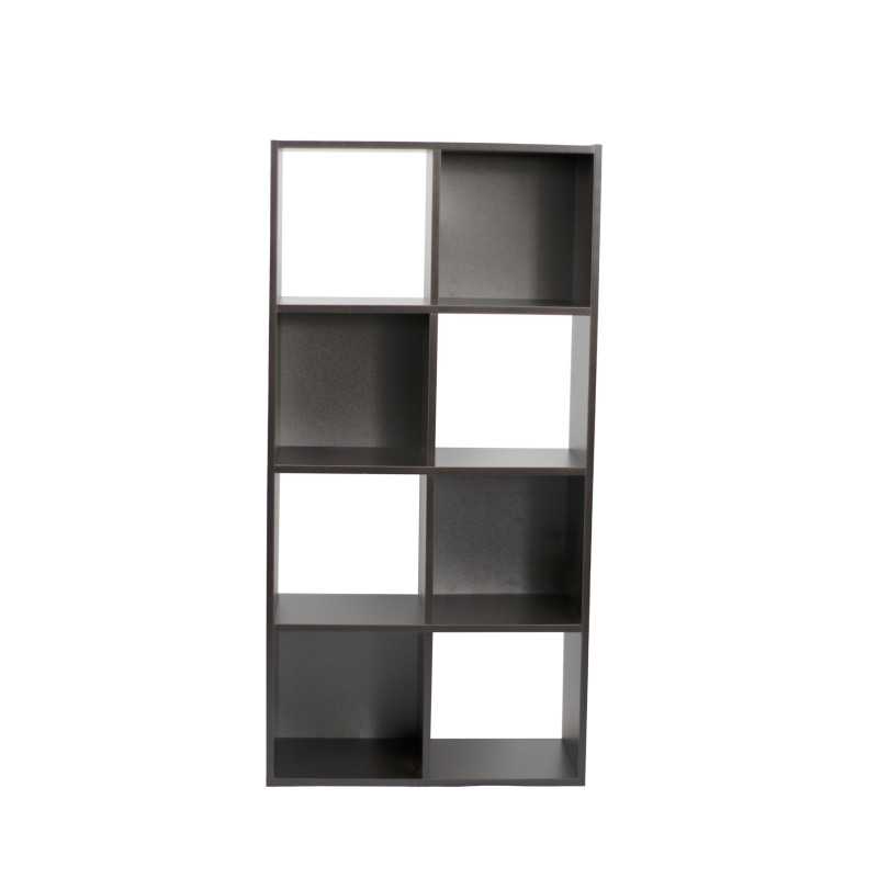 Kenneth Cole librero cubo unit color negro W61.5 x H122.5 x D29.5 cm-KCWD2022052-B