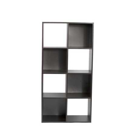 Kenneth Cole librero cubo unit color negro W61.5 x H122.5 x D29.5 cm-KCWD2022052-B