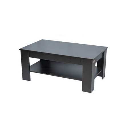 Kenneth Cole mesa de centro color negro W110 x H47 x D65 cm-KCWD2022059-B