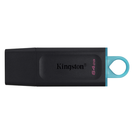 Kingston memoria exodia negra con turquesa 64GB usb 3.2 DTX/64GB
