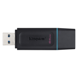 Kingston memoria exodia negra con turquesa 64GB usb 3.2 DTX/64GB