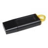 Kingston memoria exodia negro con amarillo 128GB usb 3.2 DTX