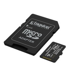 Kingston tarjeta de memoria Micro SD canvas select plus c/adaptador - SDCS3/256GB