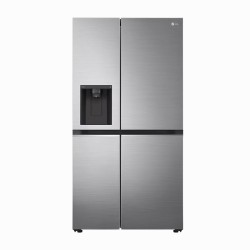 LG Refrigerador Side by Side 27 pies con dispensador color Plateado VS27LWID