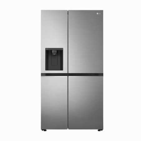 LG Refrigerador Side by Side 27 pies con dispensador color Plateado VS27LWID