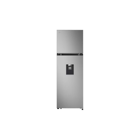 LG Refrigerador Top Freezer 11 pies color Plateado con dispensador de agua VT29WPY