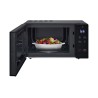 LG Microondas 1.1 pies cúbicos color Negro MS3032JAS
