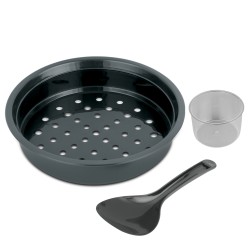 Black + Decker olla arrocera 20 tz cocidas inox RC620SS