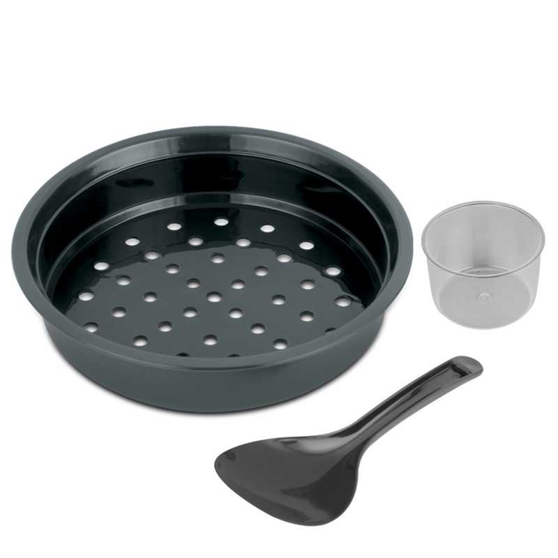 Black + Decker olla arrocera 20 tz cocidas inox RC620SS