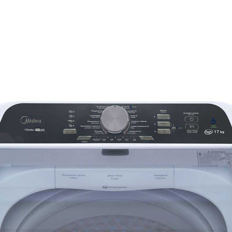 Midea Lavadora Carga superior de 17 kg Blanco MA500W170/W-CA