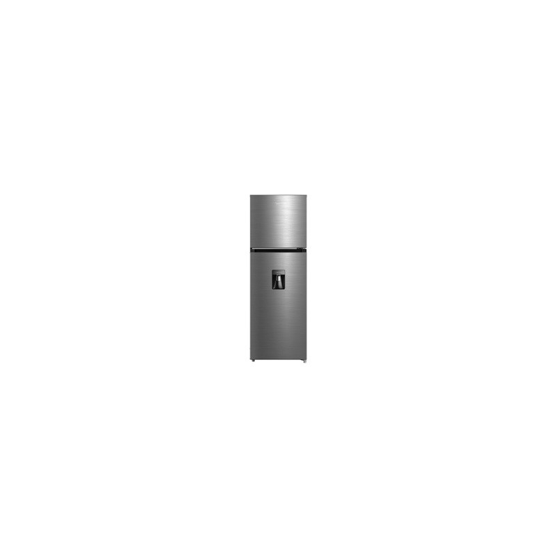 Midea Refrigerador Congelador superior de 13 pies con dispensador Acero inoxidable MDRT489MTM46W