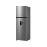 Midea Refrigerador Congelador superior de 13 pies con dispensador Acero inoxidable MDRT489MTM46W