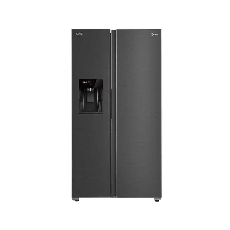 Midea Refrigerador Side by Side Inverter de 20 pies Negro MDRS710FGM28W
