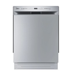 Midea Lavavajillas Empotrable Color Plateado MDWPS1401KSS
