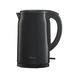 Midea Hervidor de Agua 1.7L doble pared negro 1800W MKE15DMCSK