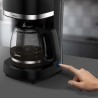 Midea Cafetera 12TZ negra MCD12MWCK