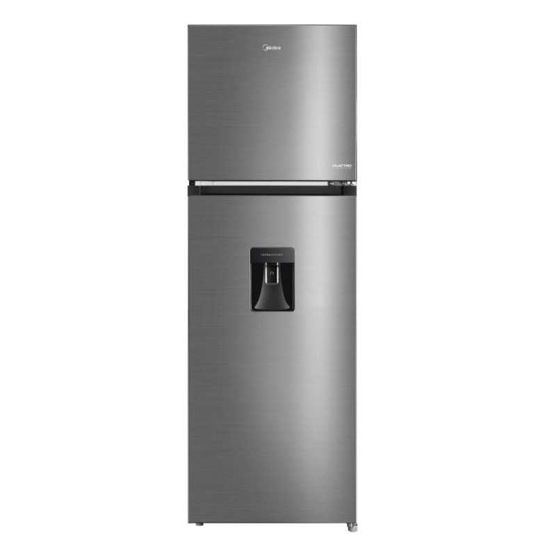 Midea Refrigerador Congelador superior de 10 pies Plateado MDRT385MTM46WD