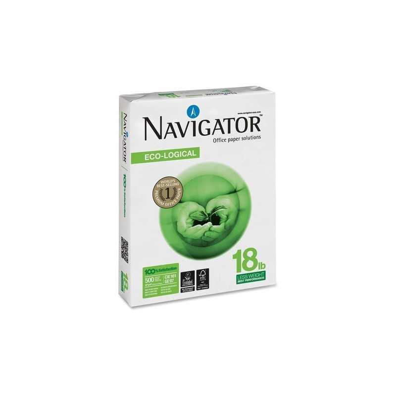 Navigator eco caja 10 und resma 8 1/2 x 11 bond 18 Lb 500 H 70grs NEC0700010