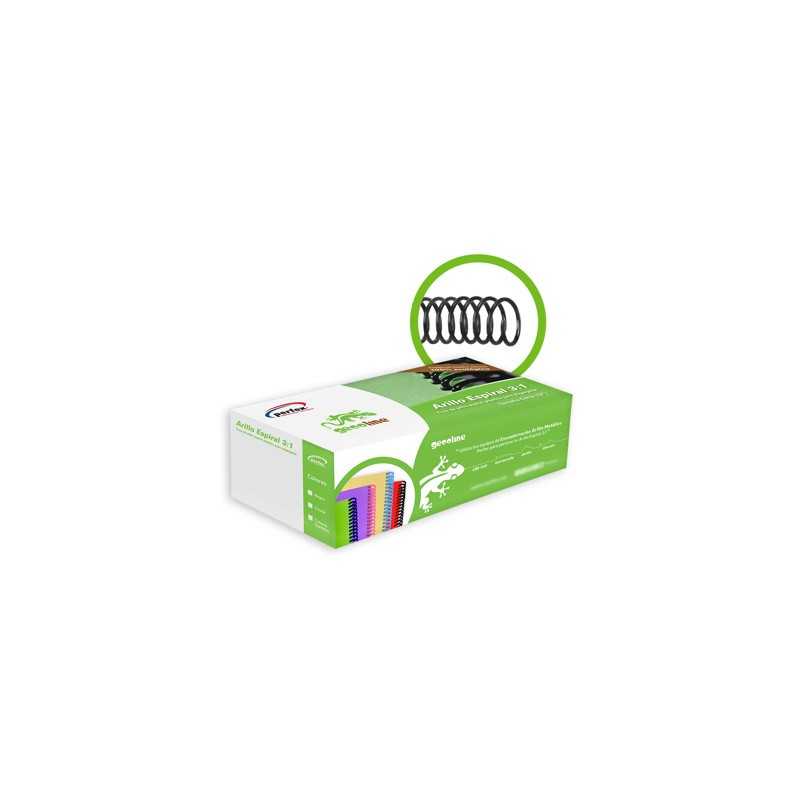 Perfex arillo metalico 9/16 negro(55 und p/120 hjs)