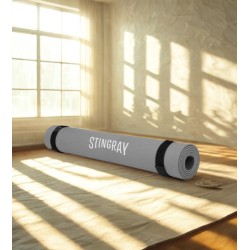 Stingray yoga mat gris 6mm SFTAP-6mm-Cb-Cg