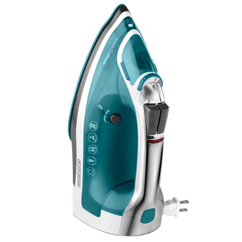 Black + Decker plancha de vapor suela ceramica cable retractil vitessa ICR1924