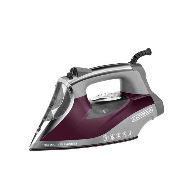 Black + Decker plancha de vapor  temperatura avanzada  one temp D3501