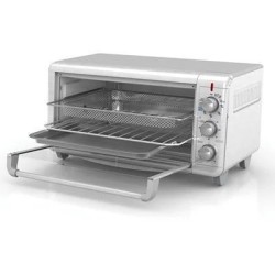 Black + Decker Horno Tostador con Freidora de Aire 8 rebanadas inox TO3265xSS-LA