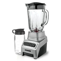 Black + decker licuadora pulverix 12 veloc 700w plata +vaso personal BL1140MS