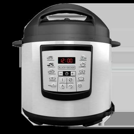 Black + Decker olla multi-usos digital 6l inox PR100SD