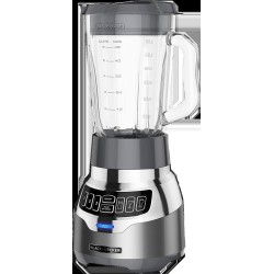 Black + Decker licuadora 3 veloc silenciosa vidrio 1.5L 900w digital inox + vaso personal - BL1300DG